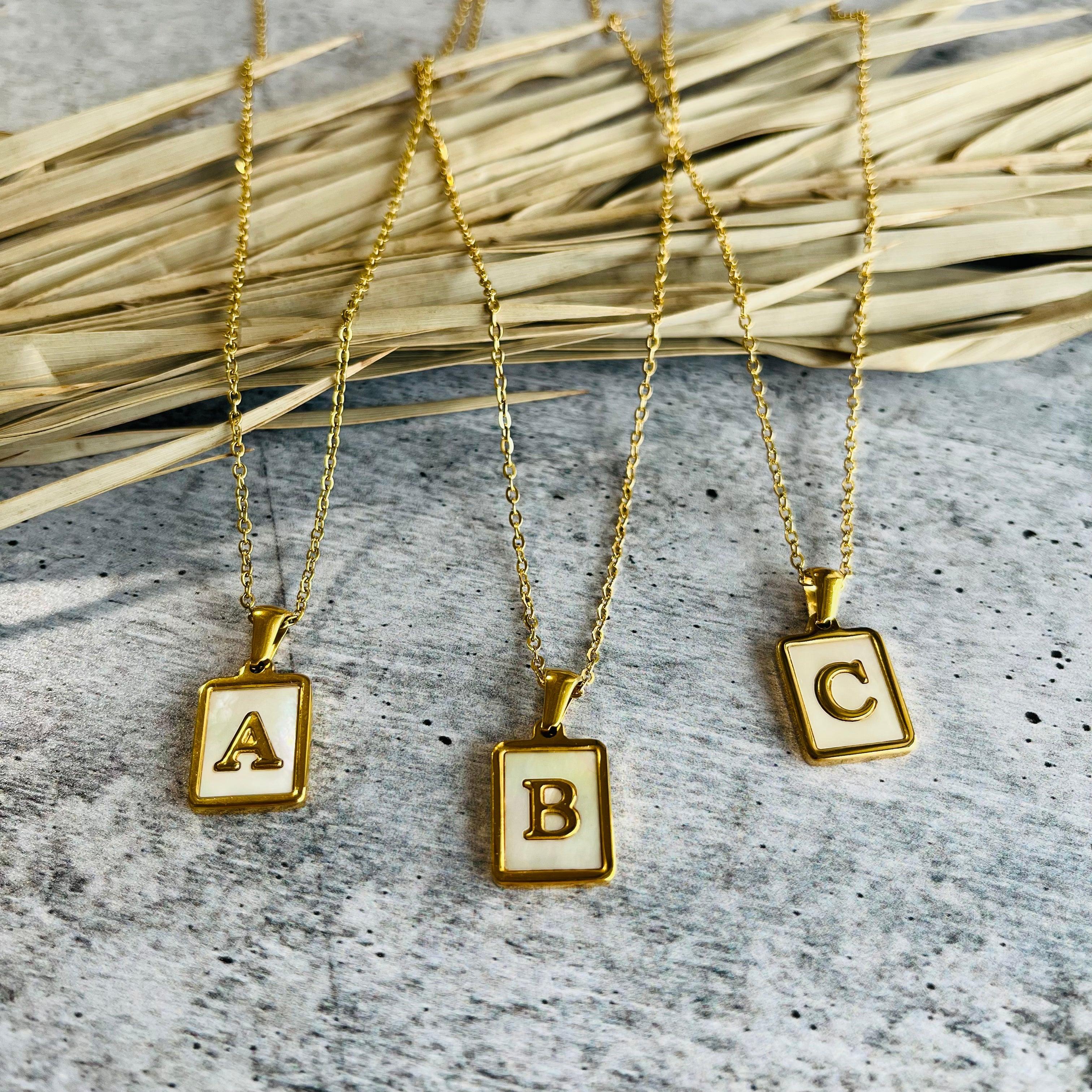 Amazon.com: Initial Necklaces for Women Girls Jewelry Necklace Alloy Simple-Pendant  Pendant Jewelry Zodiac Accessories Necklaces Pendants Gifts for Girlfriend  Boyfriend (J, One Size) : Home & Kitchen